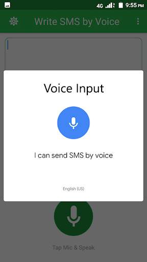 Write SMS by Voice - Voice Typing Keyboard screenshot 2