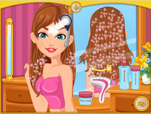 hairstyles girls games educate screenshot 3