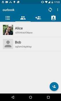 OurBook (P2P Social Network) screenshot 2