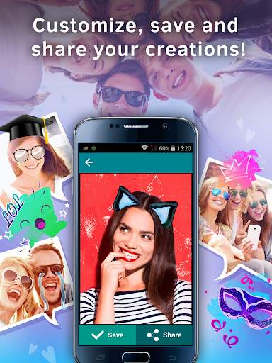 Photo editor with stickers 2 تصوير الشاشة