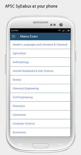 APSC Exams Syllabus screenshot 2