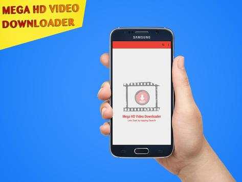 Mega HD Video Downloader screenshot 1