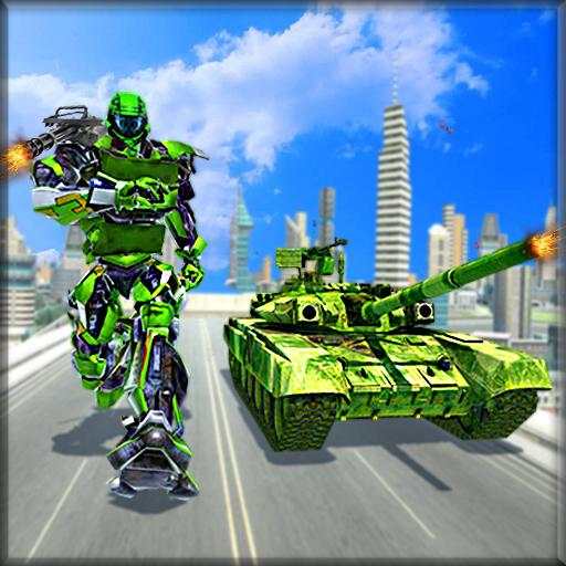 Tank Robot Transformation - Robot Tank Games 1.1