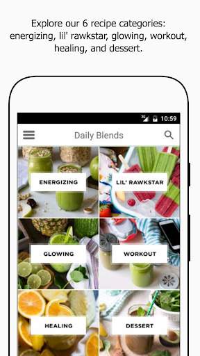 Daily Blends Recipes screenshot 1
