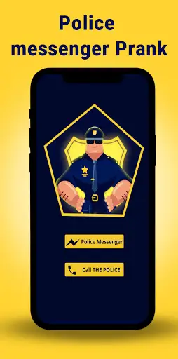 Chat with Police - Fake Police Call Prank App स्क्रीनशॉट 2