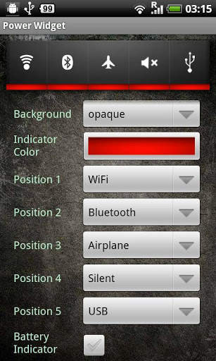 Power Widget lite screenshot 4