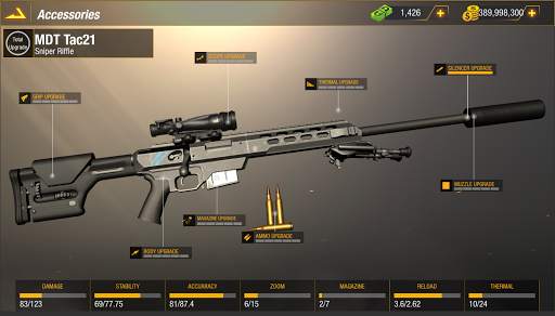 PermainanSniper: Bullet Strike screenshot 5