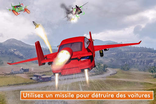 Car Flying Shooting: Car games screenshot 3