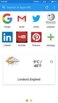 UK Browser screenshot 1