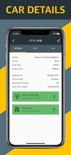 Car-Check - UK Car Check screenshot 1