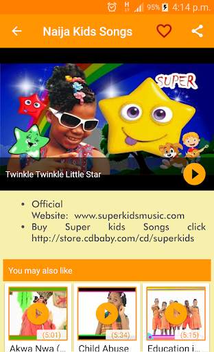 Nigerian Kids Songs screenshot 3