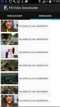 HQ Facebook Video Downloader screenshot 3