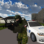 Police Soldier Crime Stopper icon