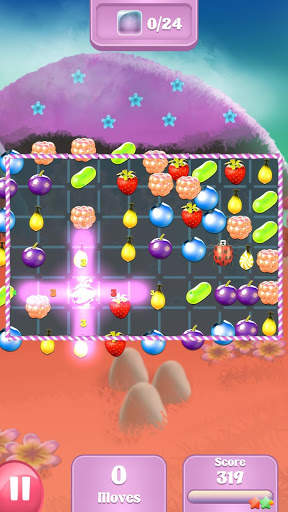 Candy Fruits Crash - Match 3 free puzzle game screenshot 8