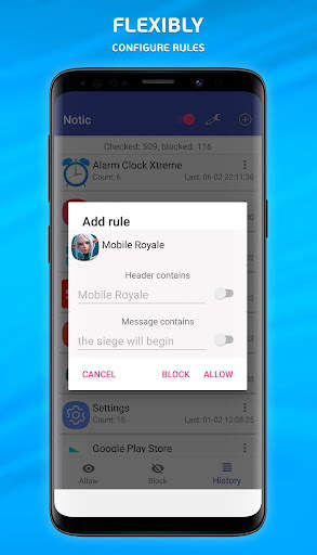 Notification blocker. Notification cleaner screenshot 3