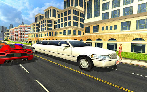 Modern Limousine Car Driving : Real Taxi Driver 3D screenshot 6