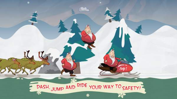 Santa Dash - Christmas Game screenshot 3