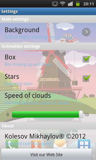Windmill Live wallpaper screenshot 5