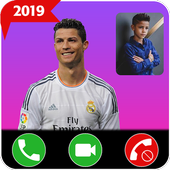 Fake Call Ronaldo icon