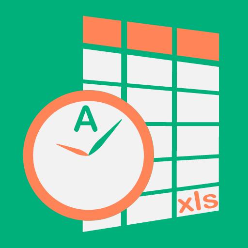 Attendance xls أيقونة