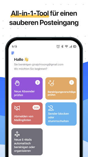 Clean Email – 1A-Posteingang screenshot 1