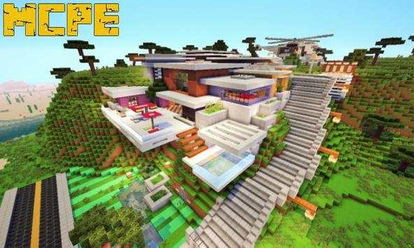 Redstone House Map for Minecraft PE screenshot 2