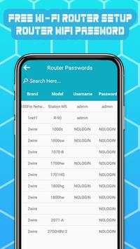 Free WiFi Router Setup - Router WiFi Password screenshot 3