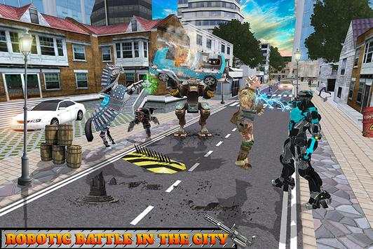 Robot Horse Robotic Car Transform Game screenshot 5