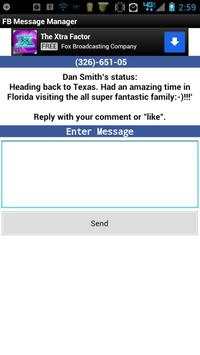 TXT Manager for Facebook screenshot 3