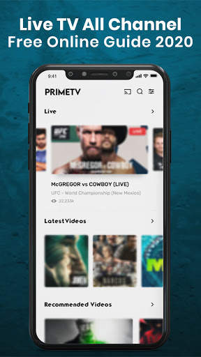 Live TV All Channel Free Online Guide screenshot 1