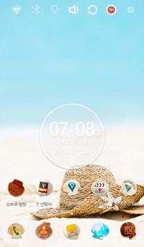 Seashell Launcher Theme screenshot 2