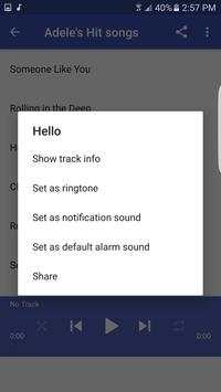 Adele songs screenshot 1