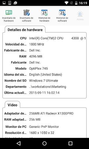 Consola móvil NetSupport DNA screenshot 1