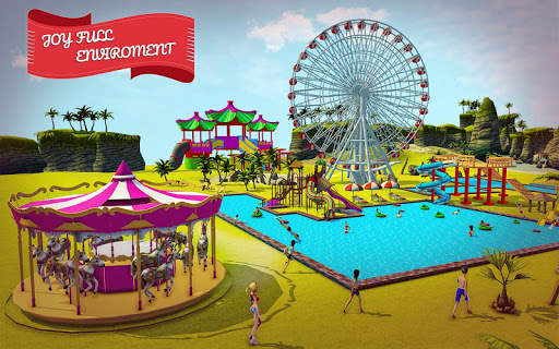 Uphill Water Slide Racing Adventure screenshot 6