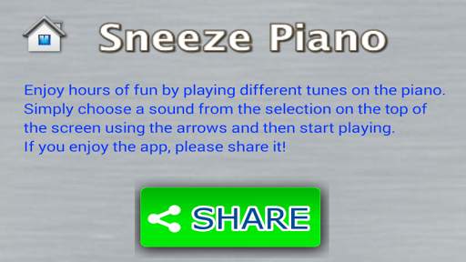 Sneeze Piano - Sneezing Sounds screenshot 3