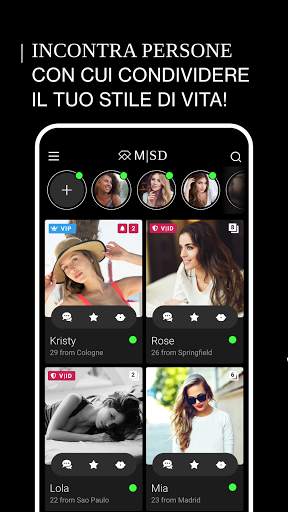 M|SD – L’esclusiva app di incontri online screenshot 2