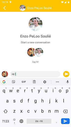 Entourage - Localized social network screenshot 3