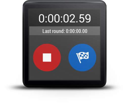 Stopwatch For Wear OS (Android Wear) screenshot 2