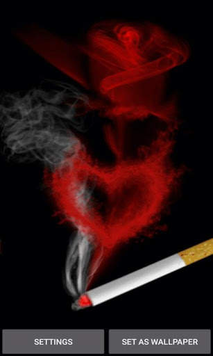 Lovely Smoke Live Wallpaper 1 تصوير الشاشة