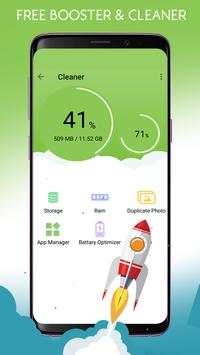 Flash Cleaner  & Booster  Clean - Phone Booster screenshot 1