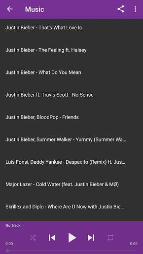 Justin Bieber Music screenshot 4