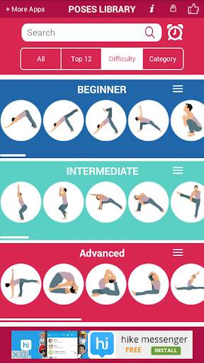 Yoga Poses App - Free for Beginners, Weight Loss screenshot 1