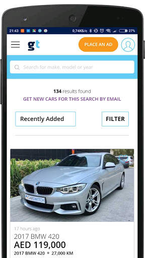 Used Cars Dubai - Buy & Sell Used Cars App screenshot 3