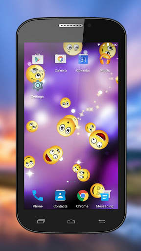 Smiles Live Wallpaper screenshot 1