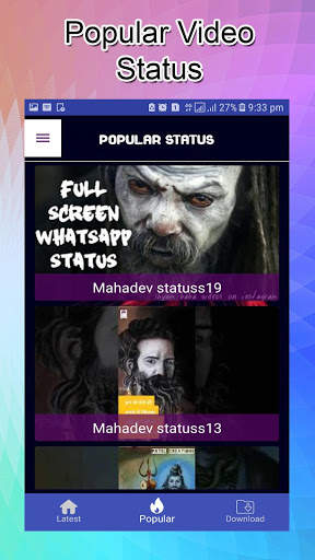 Mahadev Video Status स्क्रीनशॉट 4