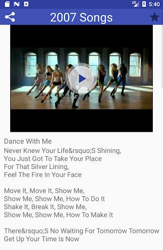 Madhuri Dixit Video Songs Lyrics screenshot 2