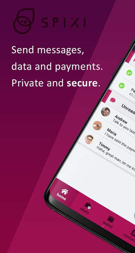 Spixi IM & Wallet screenshot 1