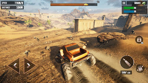 Dead Crush: Car Shooter 3D screenshot 6