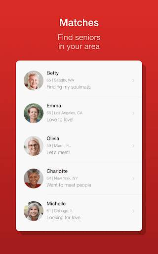 Dating for Seniors App - Meet Mature Singles screenshot 6