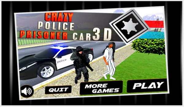 Crazy Police Prisoner Car 3D screenshot 1